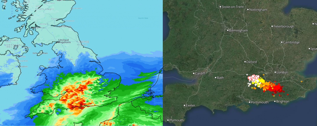 Thunderstorms in the south as fine weather breaks down this weekend